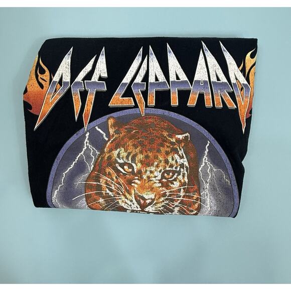 Vintage Def Leppard T-shirt Size M - Picture 4 of 4